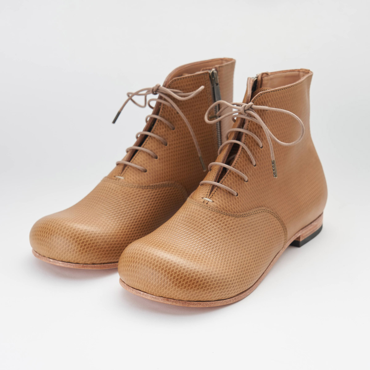 ブーツ デコ オックスフォード ブラウン 商品写真