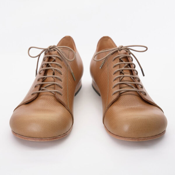 クラシックスニーカー デコ レザーソール ブラウン 商品写真