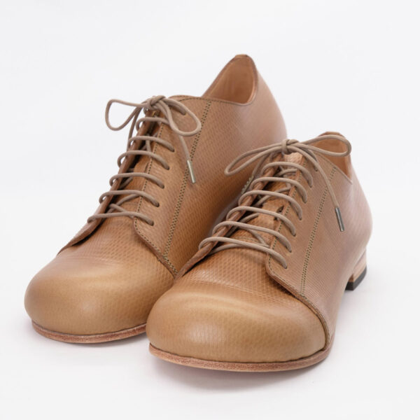 クラシックスニーカー デコ レザーソール ブラウン 商品写真