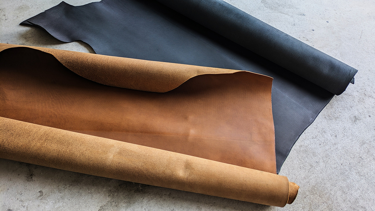 革 ブラック ブラウン