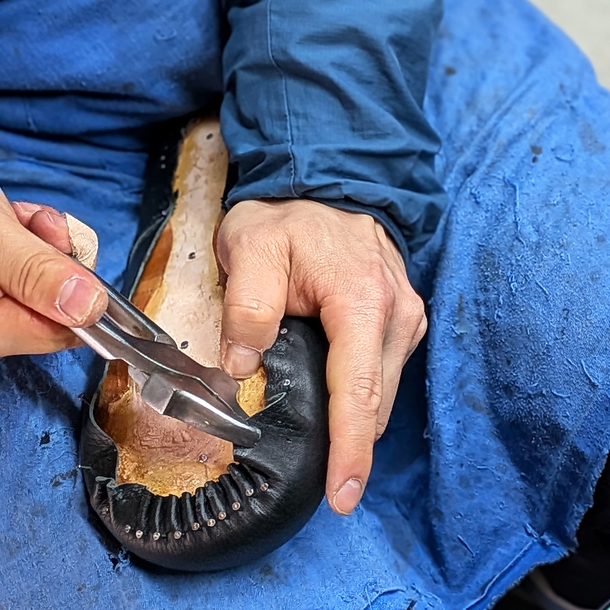 VIBRAM ハーフラバー オプション。滑り止めと耐久性の向上。